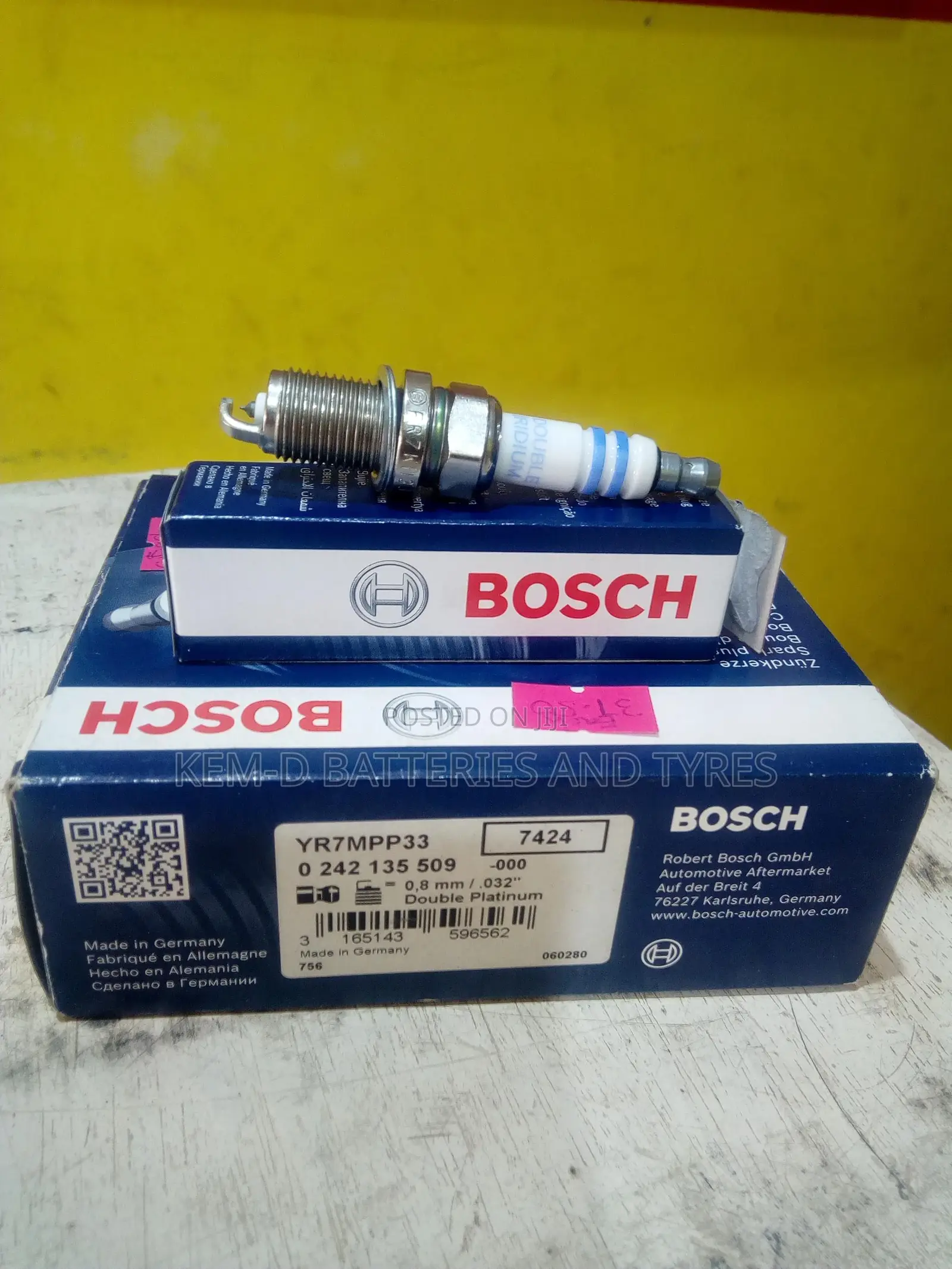 Double Iridium Plugs - BOSCH Engine Performance+Fuel Economy