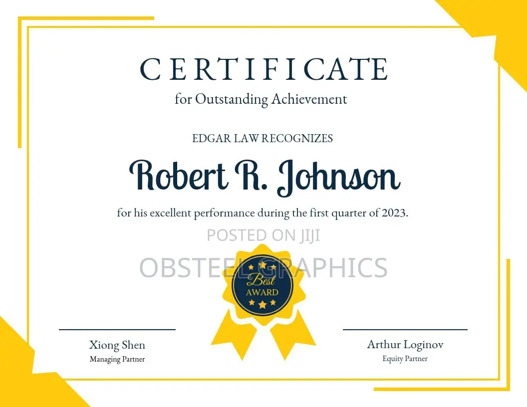 Graphic Designer: Flyers, Call Cards, Certificates, Posters