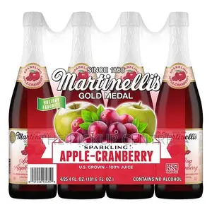 Martinelli's Sparkling Cider, Apple, 25.4 Fl Oz, 4 Ct