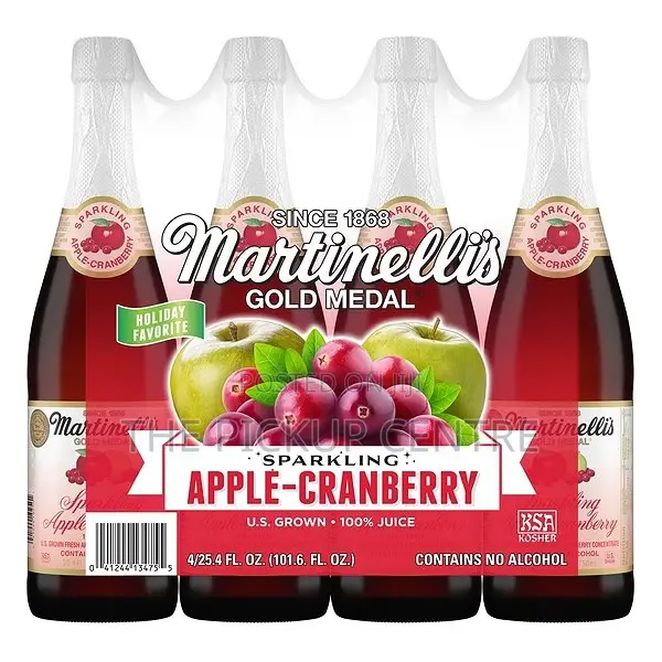Martinelli's Sparkling Cider, Apple, 25.4 Fl Oz, 4 Ct