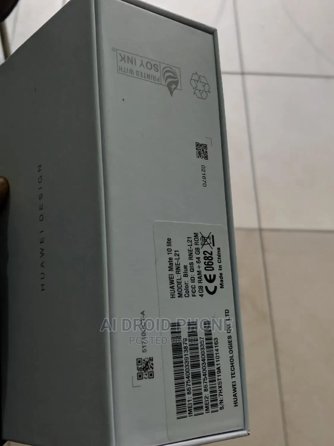 New Huawei Mate 10 Lite Dual SIM 64 GB Gold