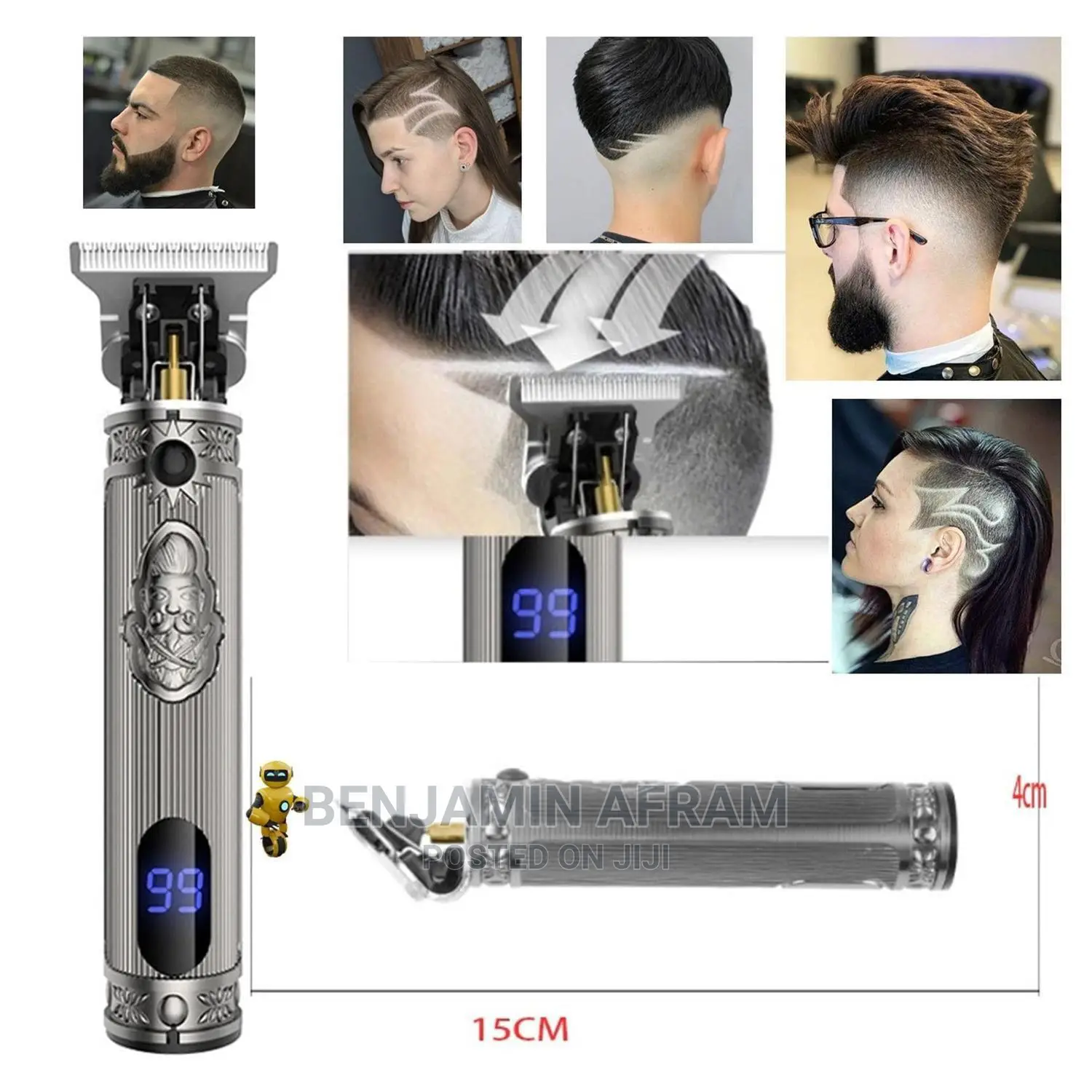 Rechargeable Detailer Hair Clipper