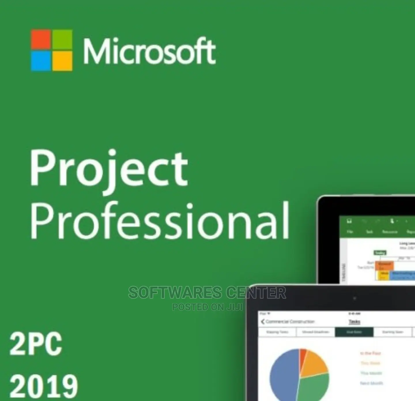 Microsoft Project Professional 2019 | 2PC Lifetime
