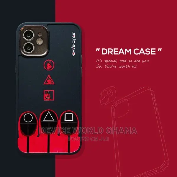 Squid Game Design Case 4 iPhone 13promax 13pro 13 12promax