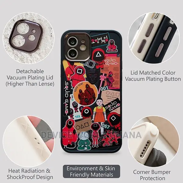 Squid Game Design Case 4 iPhone 13promax 13pro 13 12promax
