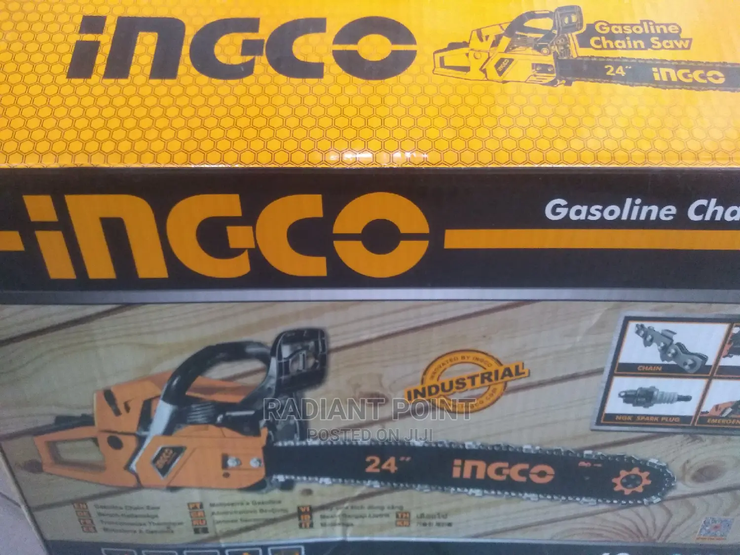Ingco 24 Gasoline Chain Saw