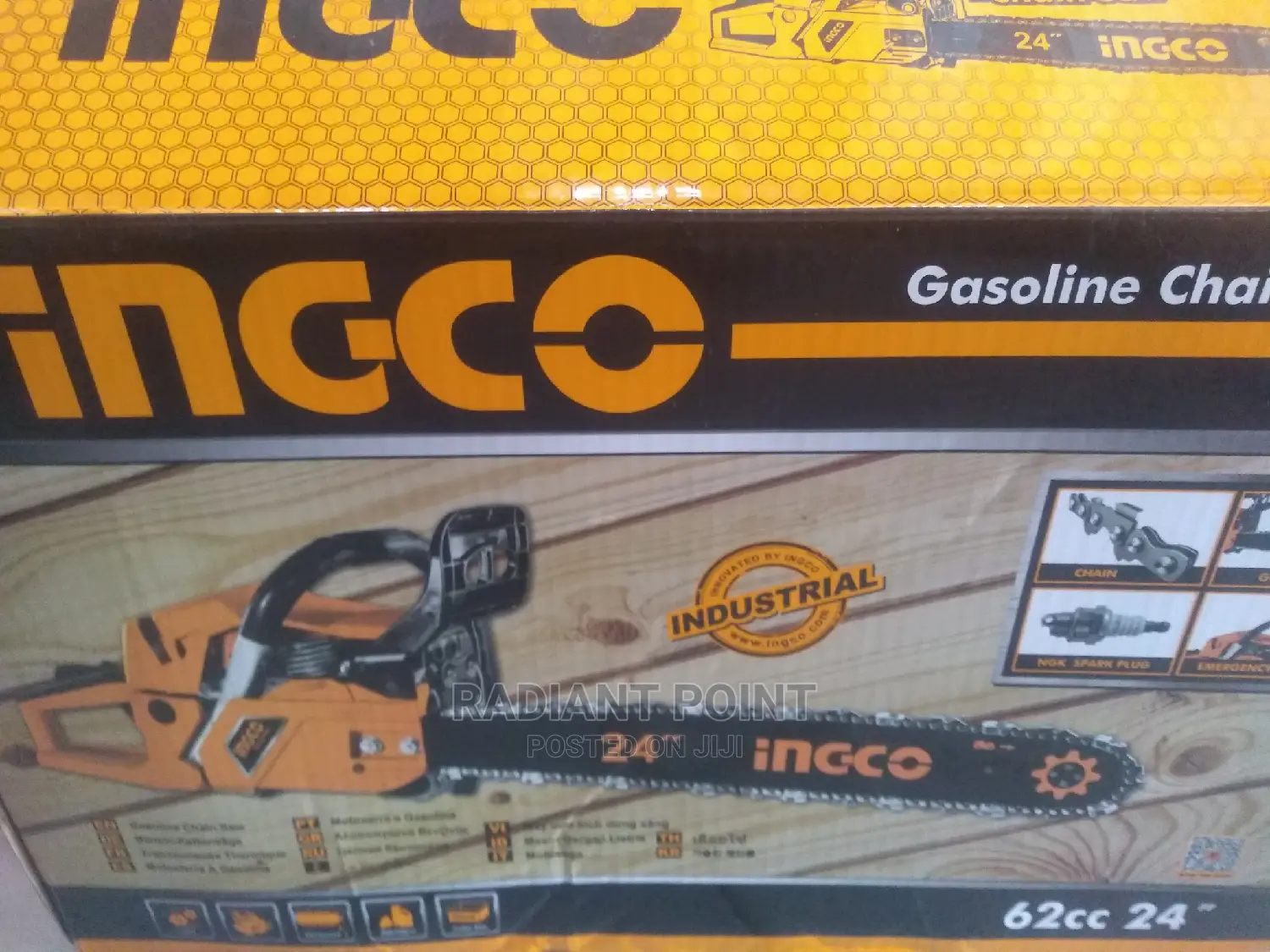 Ingco 24 Gasoline Chain Saw