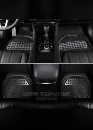 Shinny Black Floor Mat