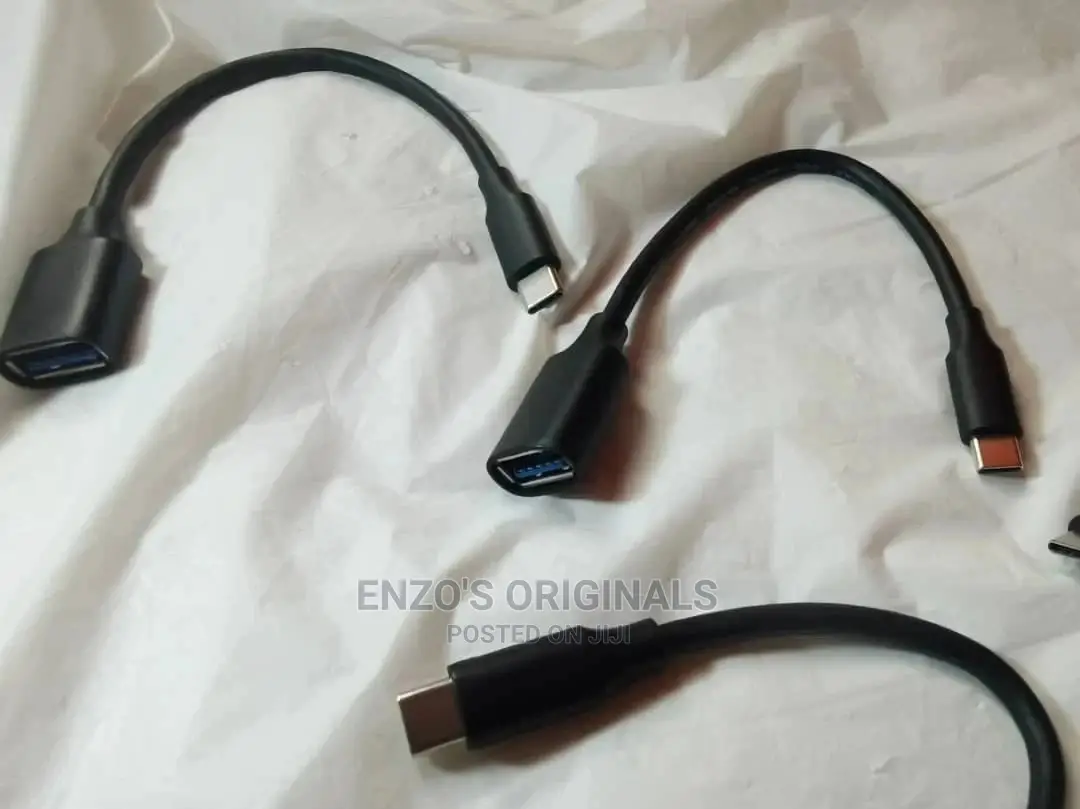 Usb-c To Usb 3.0 Otg Adapter For Mobile Devices And Pc