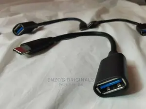 Usb-c To Usb 3.0 Otg Adapter For Mobile Devices And Pc