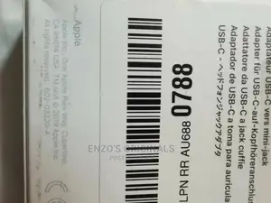OEM Apple Branded USB-C to 3.5mm Audio Jack Original