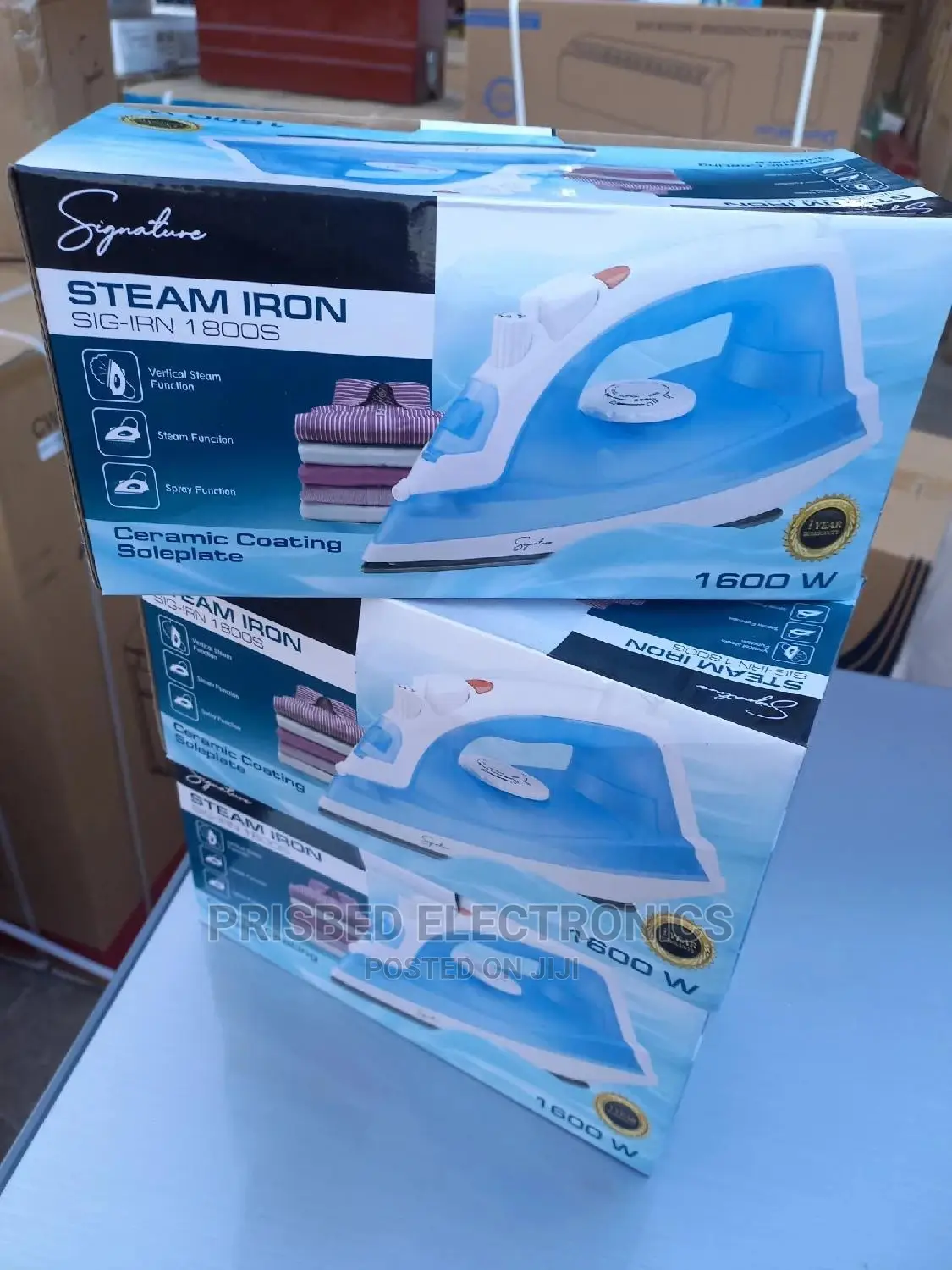 Signature Original Steam Iron 1600W