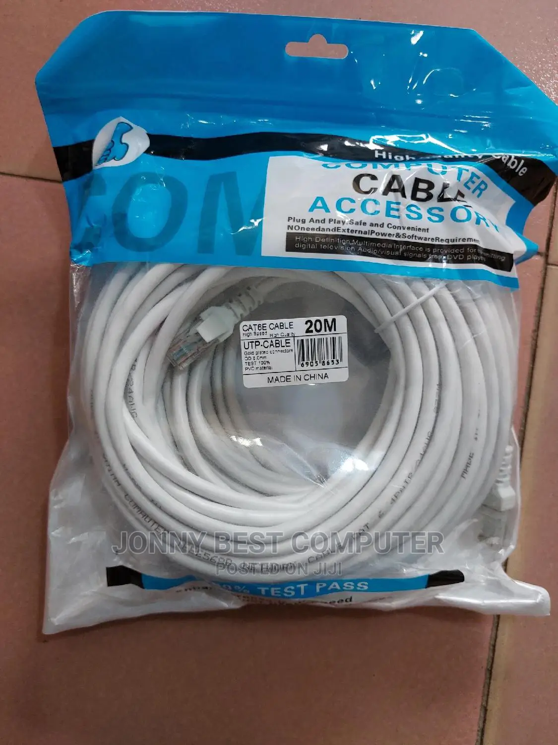 Cat 6 20meters Cable