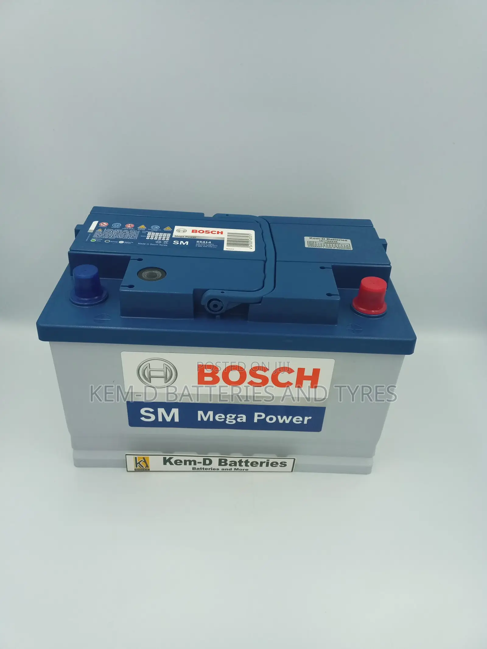 (13 Plates) Bosch Car Battery + Free Delivery