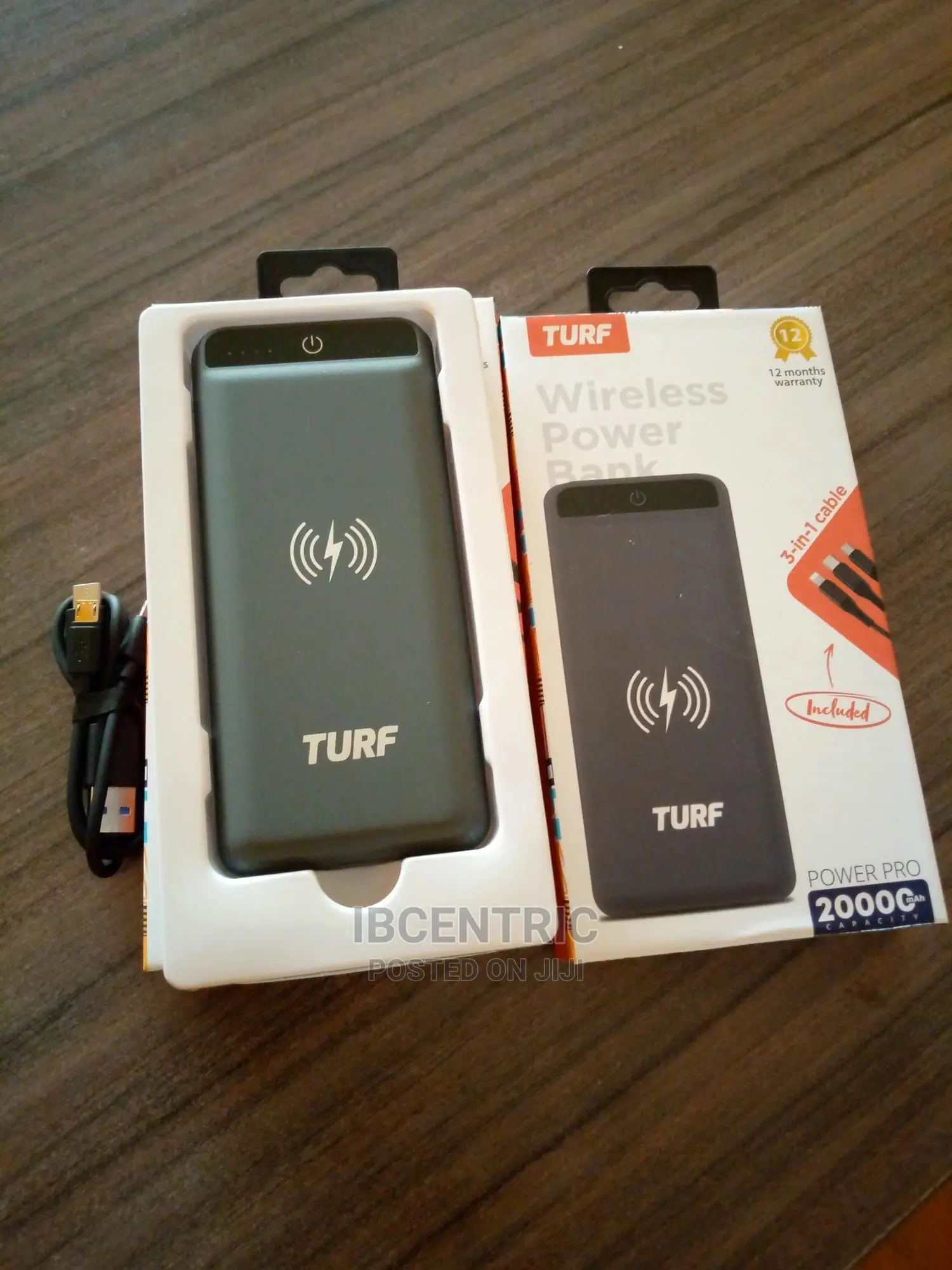 Turf 20000mah Wireless Power Bank