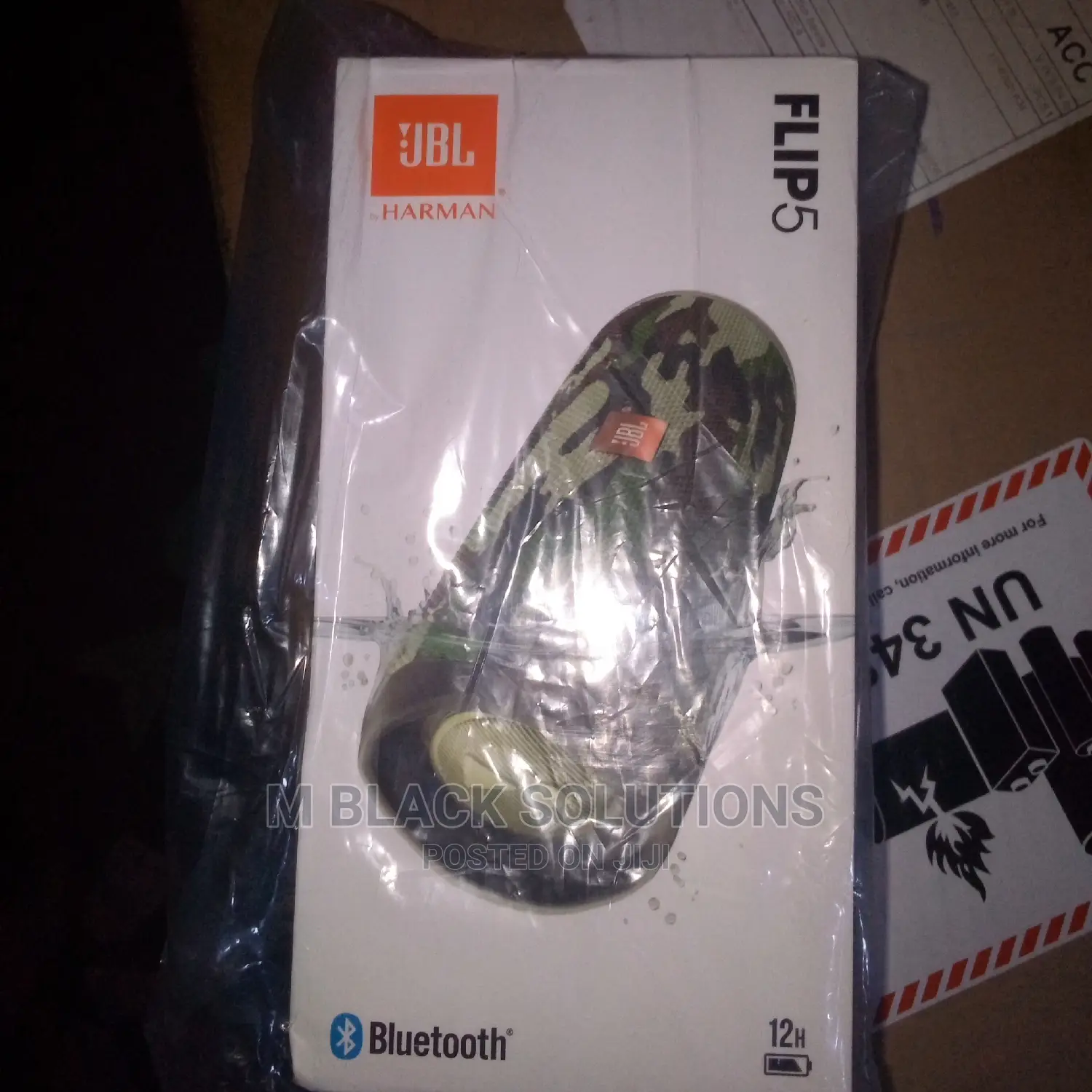 JBL Flip 5 Bluetooth Speaker- Army