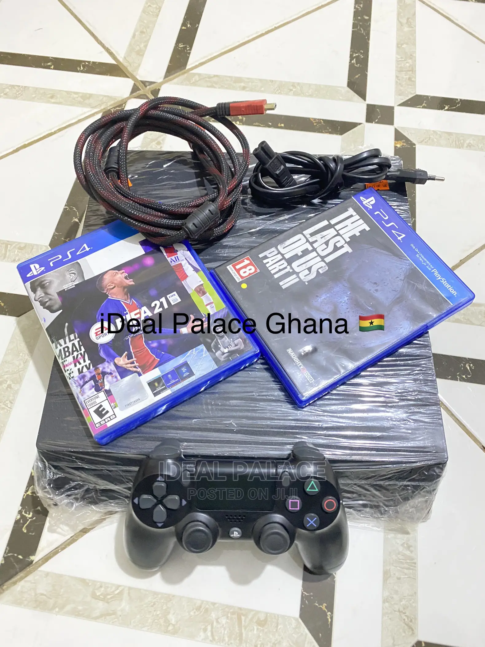 Playstation 4 Pro With Fifa and Last of Us
