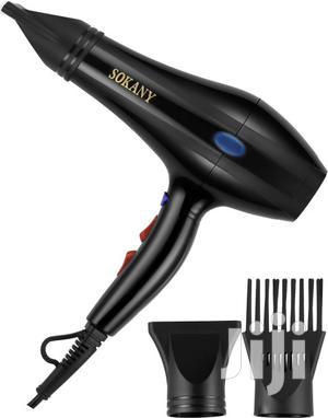 Sokany Hair Dryer 3886-2400W Black