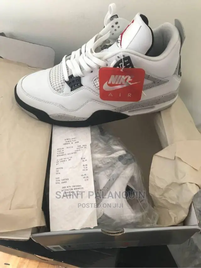 Jordan 4white Cement