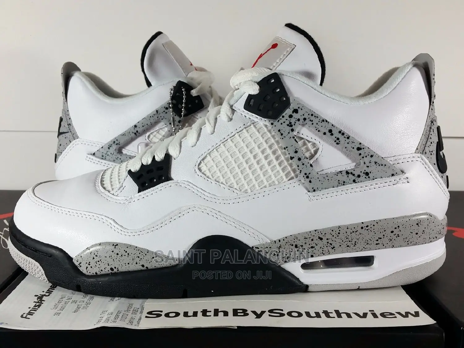 Jordan 4white Cement