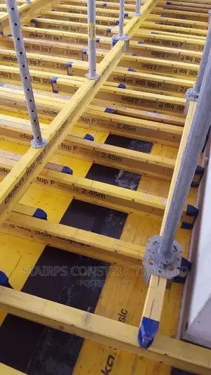 Decking/Concrete Slab Materials/Metal Support/Wood Decking