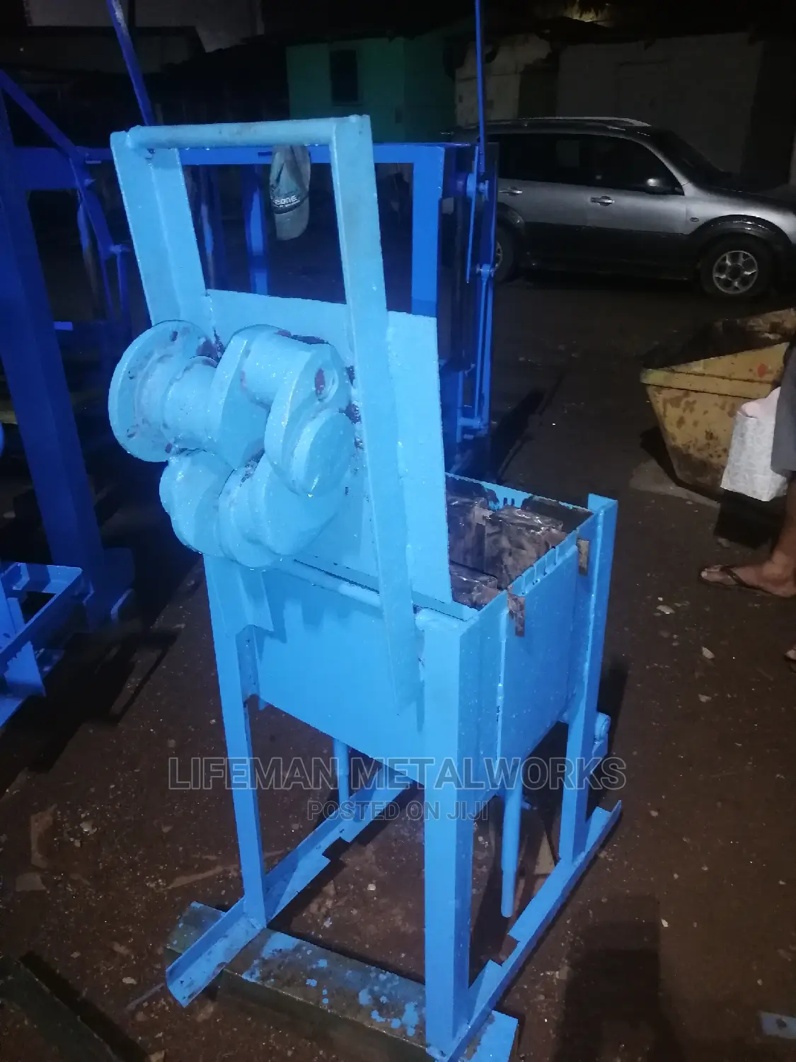 2 in 1 Manual Block Machine With Hollow Pins