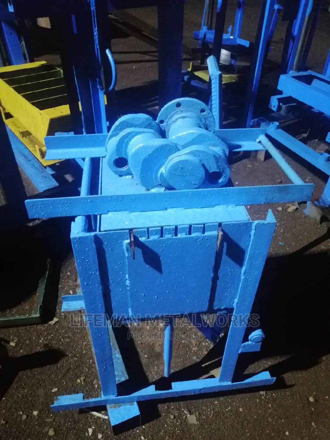 2 in 1 Manual Block Machine With Hollow Pins