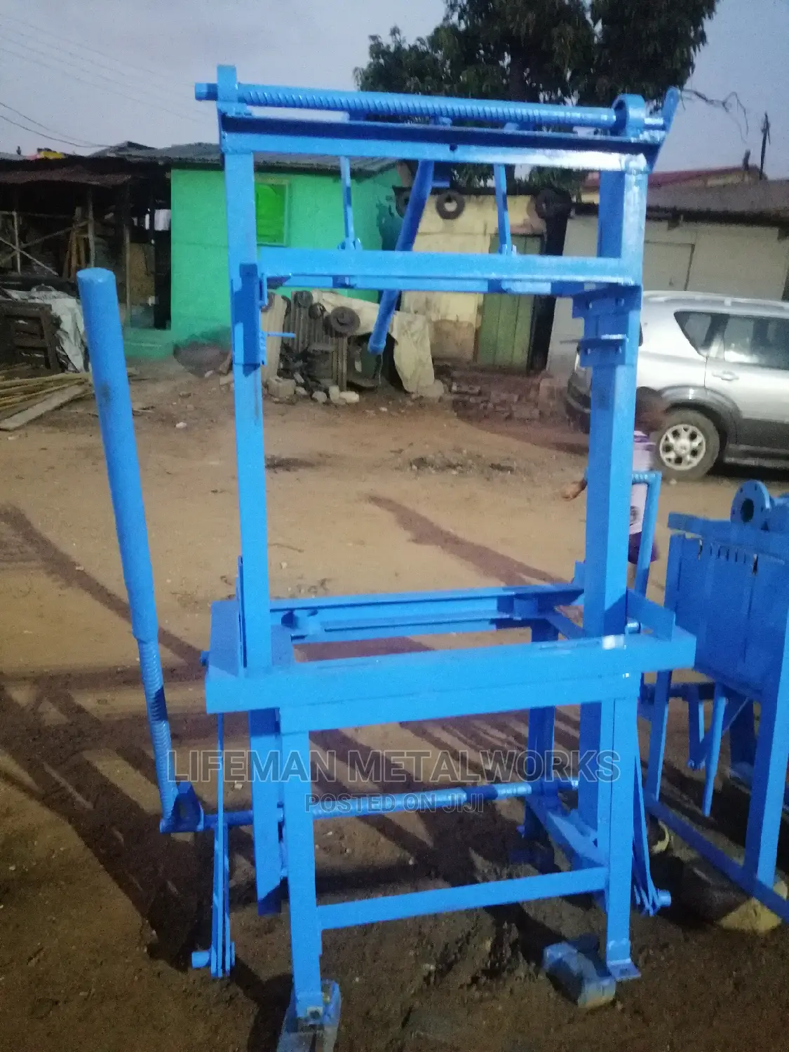 2 in 1 Manual Block Machine (Old Type)