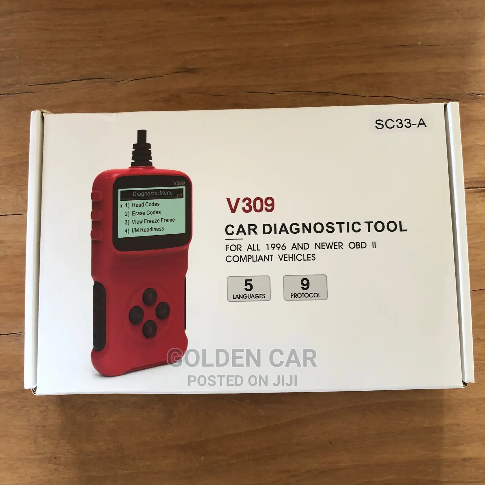 V309 OBD2 Car Diagnostic Scanner