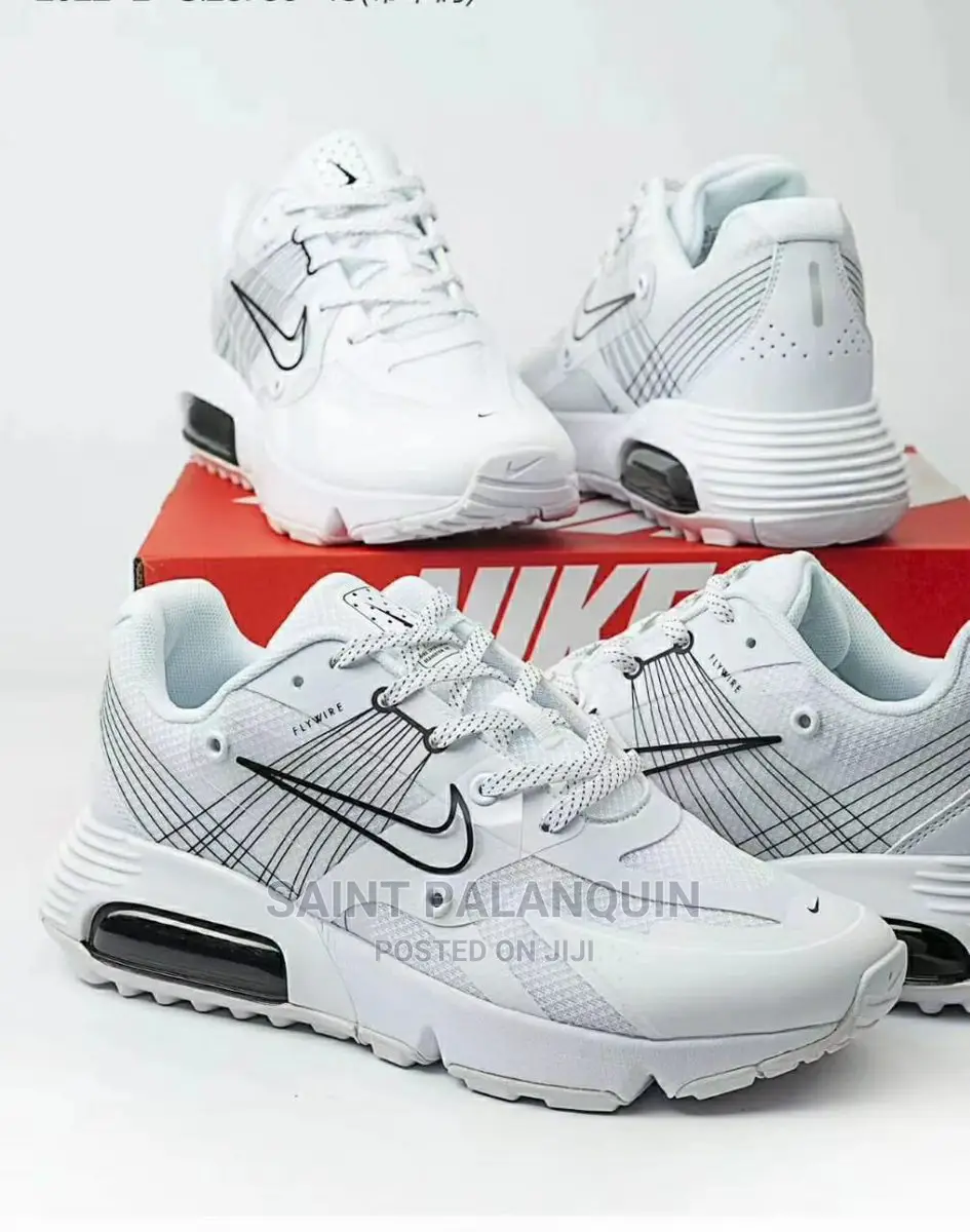All White Nike Airmax