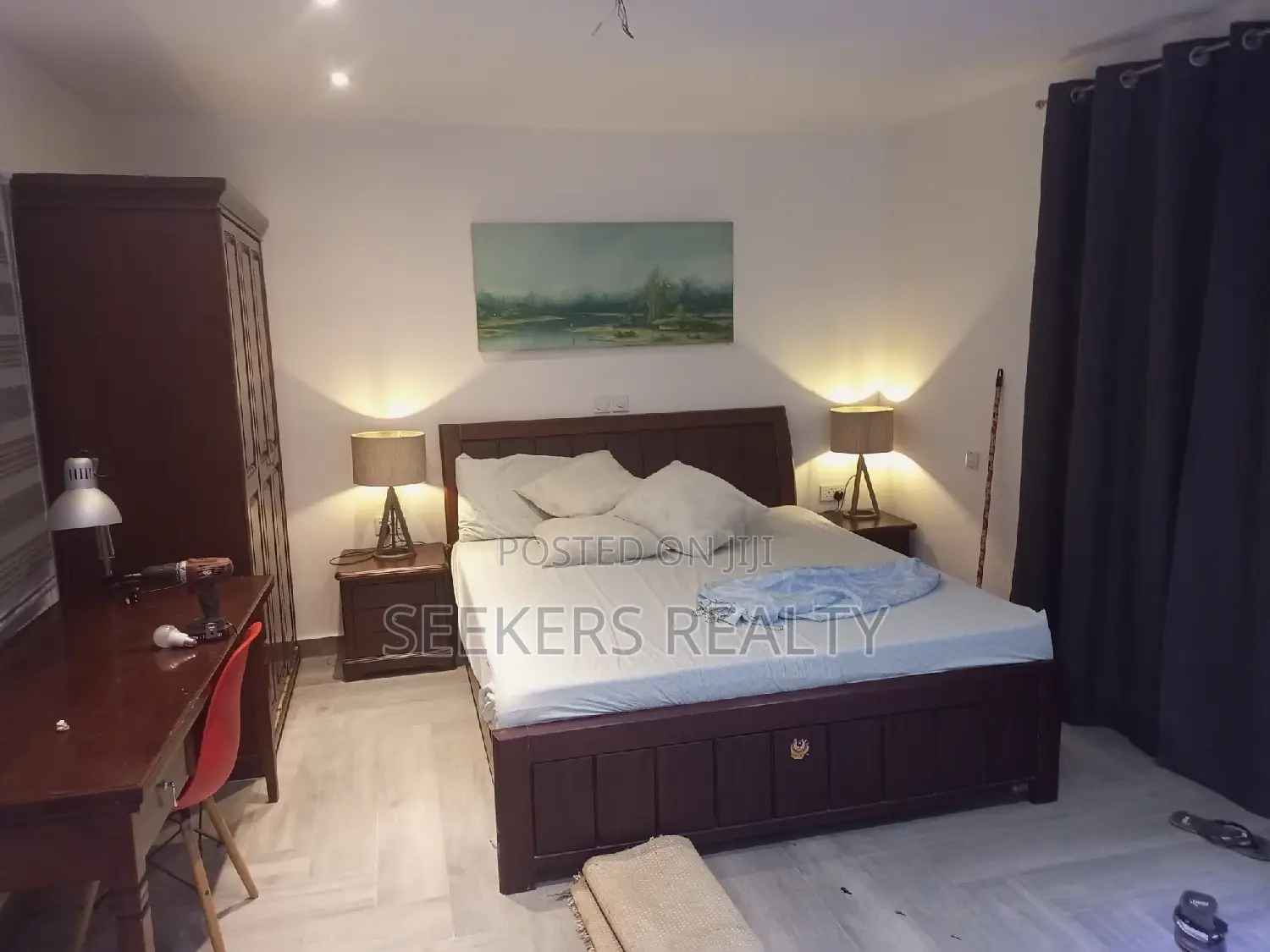 Furnished 1bdrm Apartment in Seekers Realty, Abokobi for Rent