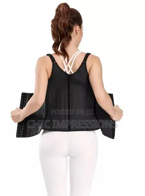 25 Steel Bone Latex Vest M-2xl