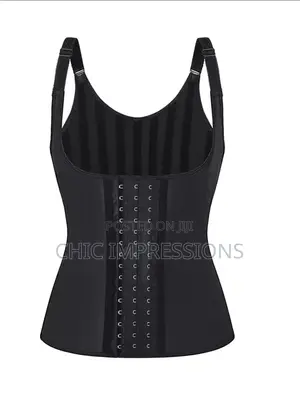 25 Steel Bone Latex Vest M-2xl