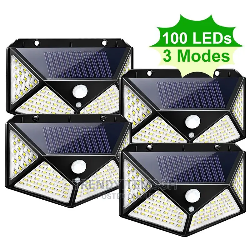 100LED Solar Light Outdoor Solar Wall Lamp