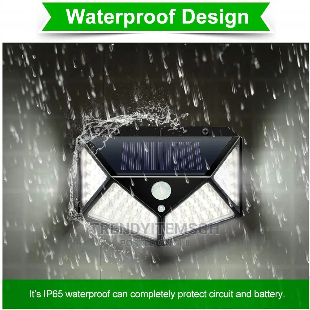100LED Solar Light Outdoor Solar Wall Lamp