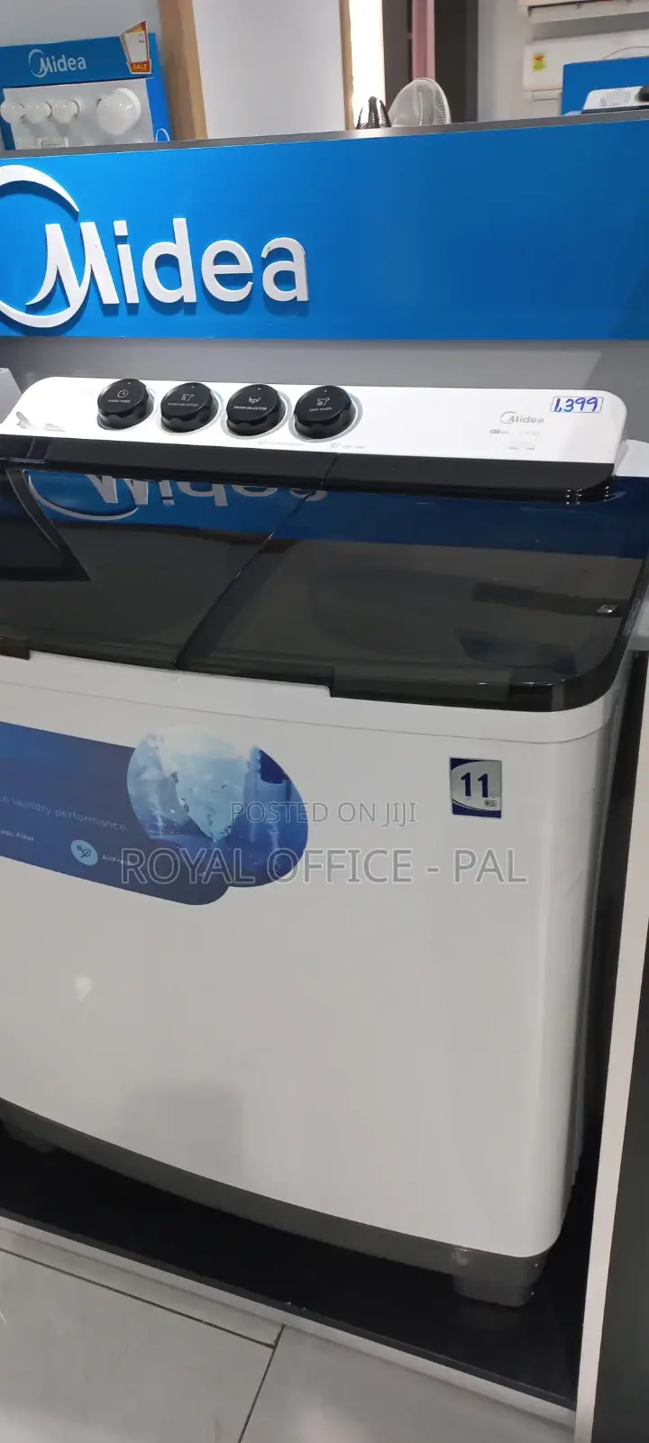 Active Midea 11 Kg Washing Machine Plus Spin