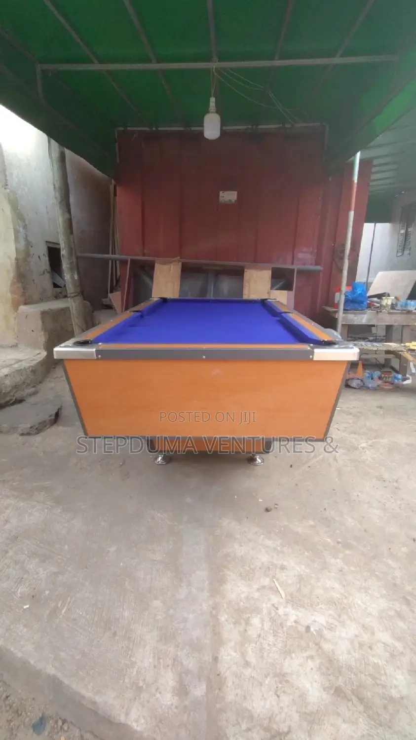 Brand New Marine Board Snooker Wid Balls Showing on One Side
