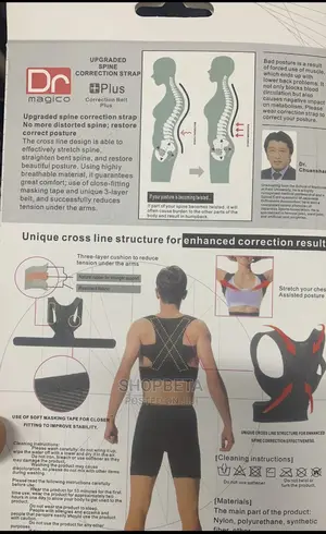 Posture Support Spine Alignment Back Support