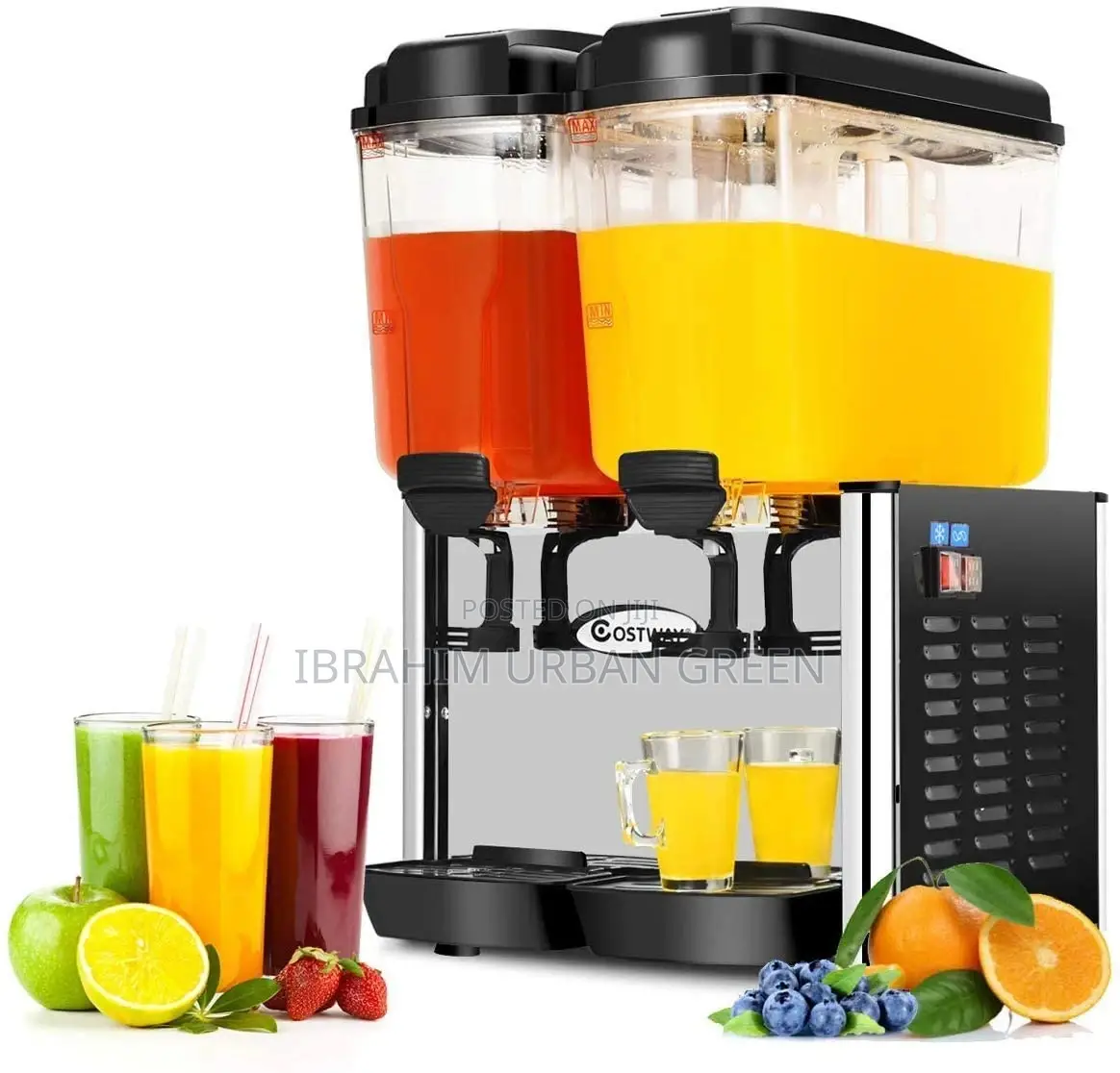 Refrigerator Beverage Two Tanks