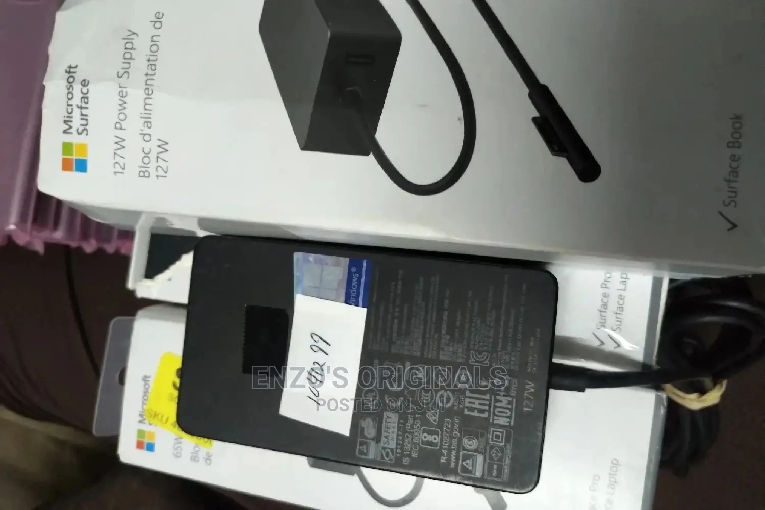 Microsoft Surface Book 3 Charger 127watt Original In Oem Box
