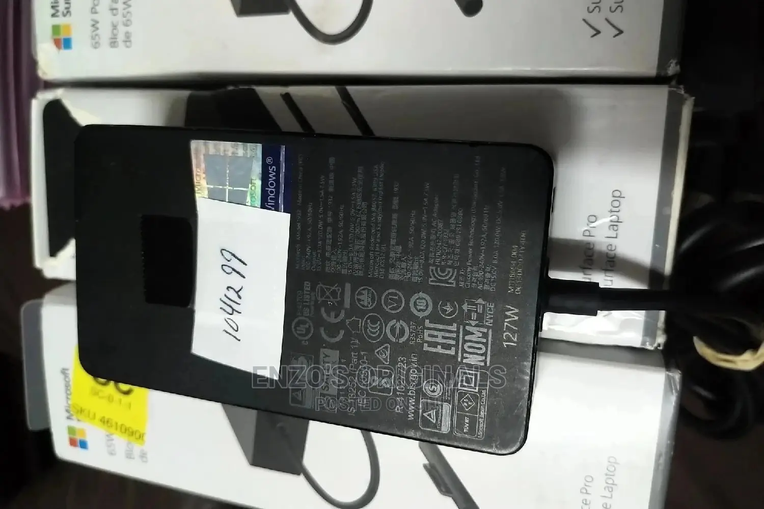 Microsoft Surface Book 3 Charger 127watt Original In Oem Box