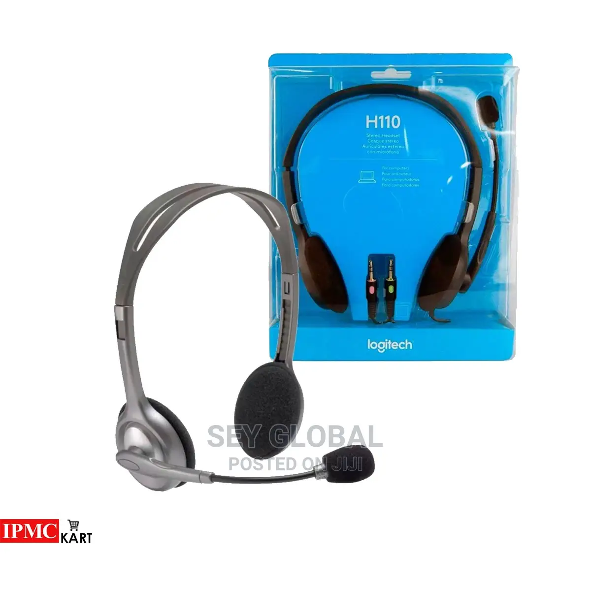 H110 Stereo Headset + Mic With Noise Cancilation