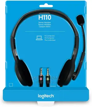 H110 Stereo Headset + Mic With Noise Cancilation