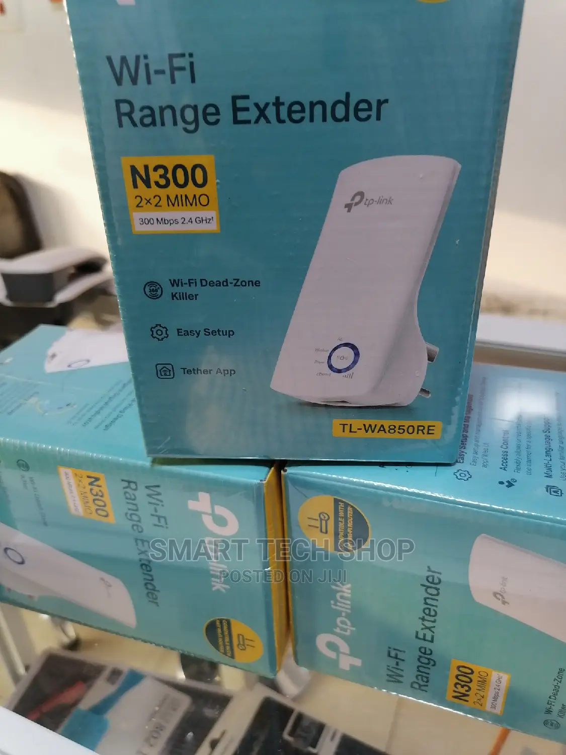 TL-WA850RE TP Link Wireless Range Extender Repeater 300mbps