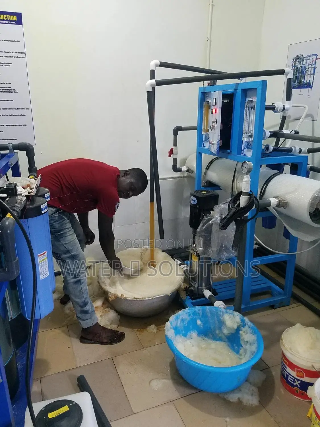Ro Membrane Washing