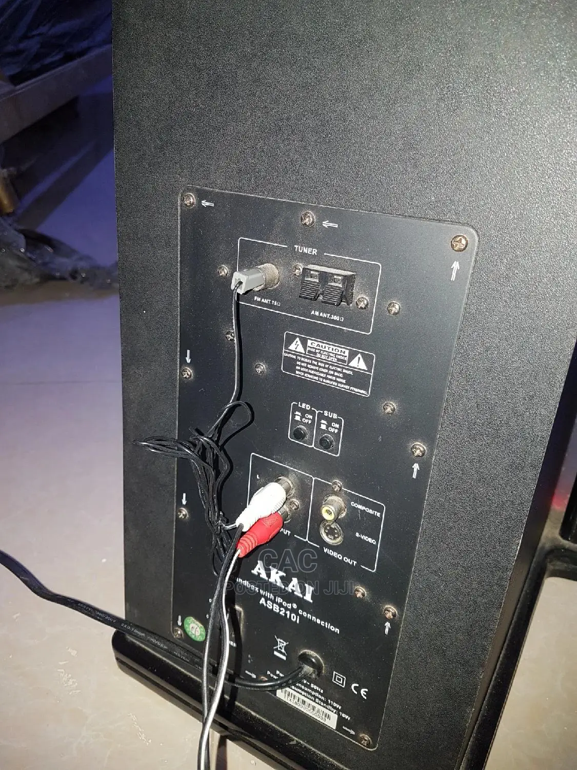 Akai All in One Sound System Touch Screen