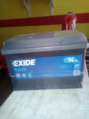 15 Plates Car Exide Car Battery + Free Delivery 12v74
