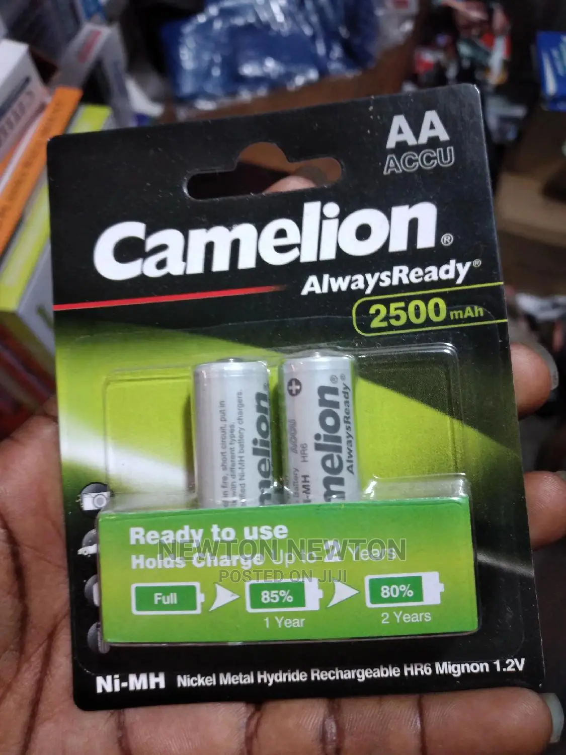 Aa Camelion Rechargeable Battery