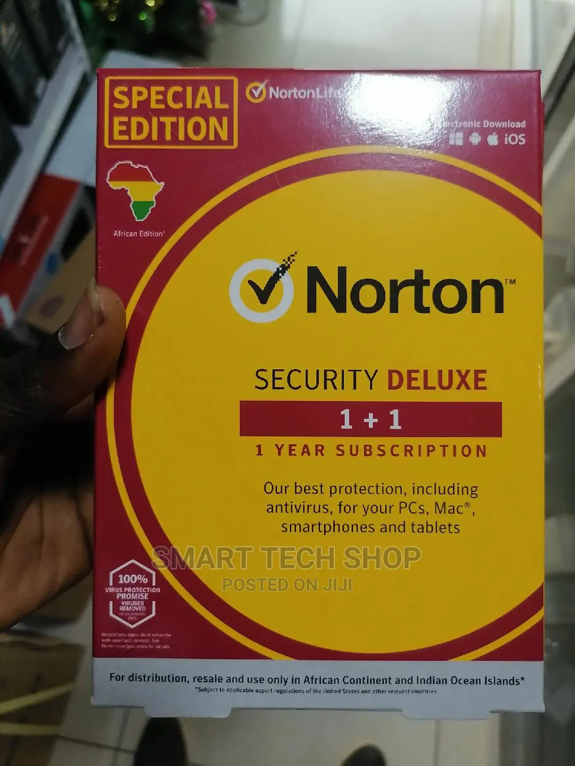 Norton Security Deluxe Antivirus for Pc Mac Os. Ios, Android