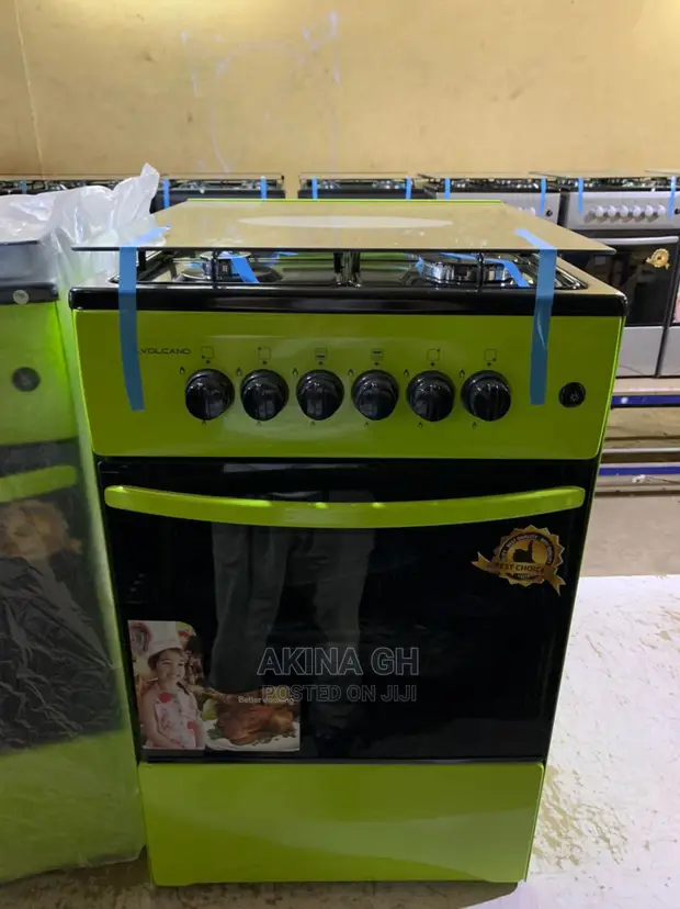 Volcano Turkish Gas Cooker 4 Burner With Oven 50x50 5